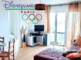 Paris / Disney 6 Personnes, huoneisto kohteessa Noisy-le-Grand