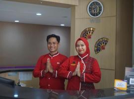 JL Star Hotel: Pampang, Sultan Hasanuddin Uluslararası Havaalanı - UPG yakınında bir otel