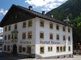 Gasthof Hirschen, Hotel in Kappl