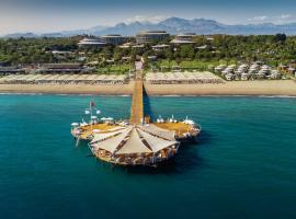 Calista Luxury Resort, hotel poblíž významného místa Golfové hřiště Cornelia Faldo, Belek