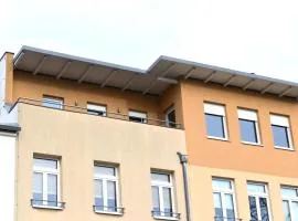City-Dach-Apartment mit Loggia - Balkon - Kamin