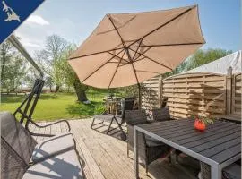 Ferienwohnung mit Kamin am Achterwasser in Lütow