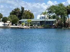Island home on Kings Bay - manatees at the dock!