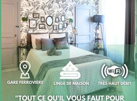 LA HALTE TROYENNE - Gare - Parking - Confort & Cosy - RENT IMMO, hotel in Sainte-Savine