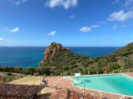 La finestra sul mare - Tanca Piras, Hotel in Nebida