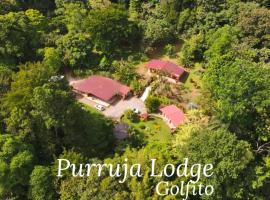 La Purruja Lodge、ゴルフィトのホテル