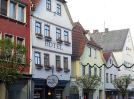 Hotel Café Rhönperle, hotell i Bad Neustadt an der Saale