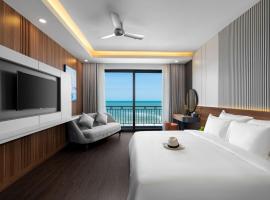 Hoang Yen Boutique Hotel, hotell med parkeringsplass i Dien Ban