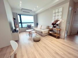 안핑에 위치한 아파트 Anping Nordic sea view three bedrooms