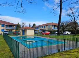 Appartement résidence Esquirot avec piscine Soustons centre