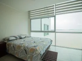Vista frente al rio, exclusivo con piscina