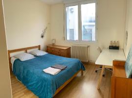 Chambre Angers gare-centre ville 2, lavprishotell i Angers