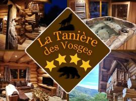 Chalet 10 pers sauna & SPA La tanière des Vosges, hotel in La Bresse