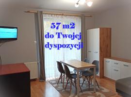 Apartament Dunikowskiego 57m2, alquiler vacacional en Lublin