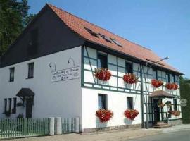 Gästehaus Zum Felsenkeller, pensionat i Nordhausen
