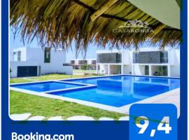 "Casa Bonita" fte alberca, AirAc, khách sạn gần WTC Morelos, Alpuyeca