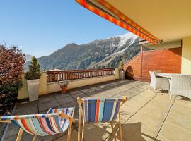 Magic view near slopes and termal bath - Swiss Alps, hotell sihtkohas Ovronnaz