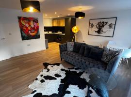 Modern and spacious two bedroom apartment near city centre, apartment in Bristol