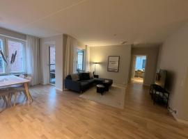 New apartment in Hagastaden, olcsó hotel Stockholmban