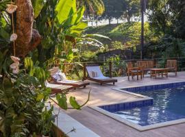 Casa Amadou com grande piscina em Boipeba, loma-asunto kohteessa Ilha de Boipeba