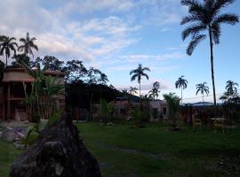 O Canto da Rosa Quarto Quádruplo, campingplass i Paraty