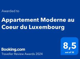 Appartement Moderne au Coeur du Luxembourg