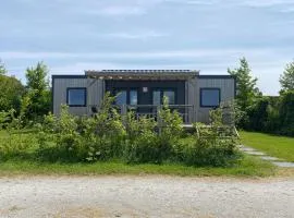 Modern chalet in the Frisian countryside