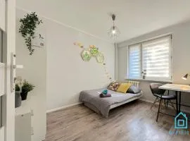 Cactus Room 10 Min to Old Town Gdańsk,PKP & Shopping Mall