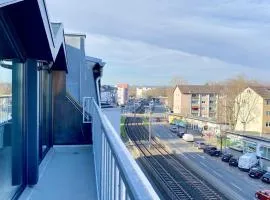 Schönes Erwachen im Frankfurter Penthouse