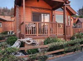 Oceanview Cabin 26 W Jacuzzi & Striking Views, holiday home sa Smith River