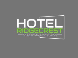 Hotel Ridgecrest an Extended Stay Studios, viešbutis mieste Ridžkrestas