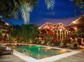 Srey Krob Leak Resort, hótel í Battambang
