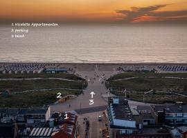 Nicolette Apartments, hotel romántico en Katwijk aan Zee