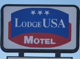 Lodge USA Motel, budgethotell i Guymon