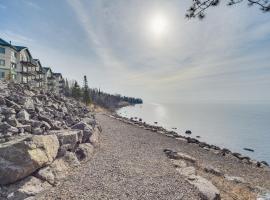 Waterfront Two Harbors Condo with Indoor Pool Access, hotel with pools in Two Harbors
