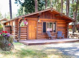 Riverbend Cottage & RV Resort, gæludýravænt hótel í Parksville