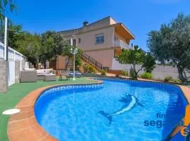Apartamento con piscina privada, barbacoa y zona chill-out cerca de la playa - ES-320-16
