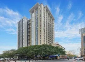 WAIFIDEN Duplex Hotel Apartment Zhongyong Jinyu Branch-- free shuttle during the Canton Fari