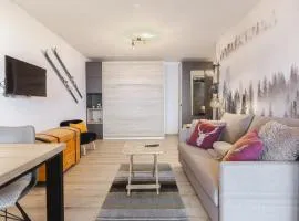 Studio rénové avec vue imprenable sur les Alpes