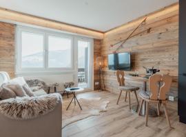 Charmant studio avec une vue imprenable: Nendaz şehrinde bir otel