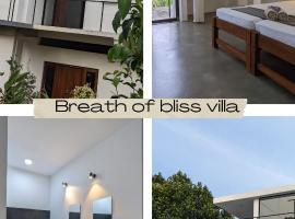Breath of Bliss Villa, hotel v Tangalle