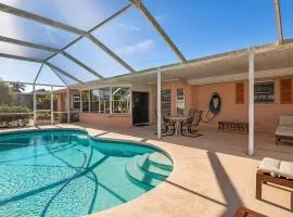 Coral Breeze! Beautiful waterfront pool home with spa! minutes from the beach
