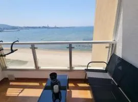 New apartment with sea views in Villagarcia