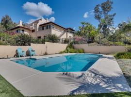 Luxury Rancho Santa Fe Villa in Del Mar with Pool!, Hotel in Del Mar