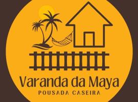 Pousada Caseira Varanda da Maya, beach hotel in Maxaranguape