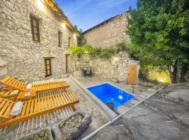 Villa Historic Pocitelj with pool and incredible views on the river and landmarks