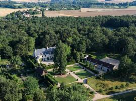 Domaine de Poulaines près Valençay Val de Loire Berry, hytte i Poulaines