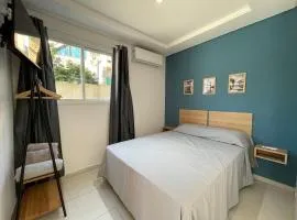 Studio coladinho da Praia de Canasvieiras c/ AC