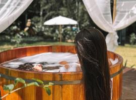 Ônibus Oriental Experience com Ofurô aquecido - Domingos Martins ES, hotel u gradu Domingos Martins