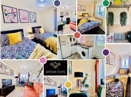 Brand New! The Cosy Cove by Artisan Stays I Free Parking I Sleeps 5 I Relocation or Business, pet-friendly hotel in Chelmsford